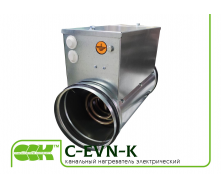 Канальний нагрівач повітря електричний C-EVN-K-125-1,6